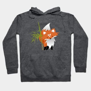 Kawaii Bamboo Fox Hoodie